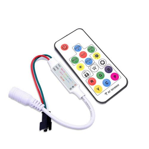 Contr Leur De Bande Led Rgb Num Rique T L Commande Sans Fil Rf Dc V