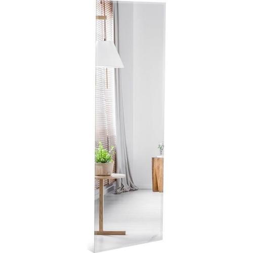 Costway Miroir Mural Psych Rectangulaire Sans Cadre X Cm Pleine