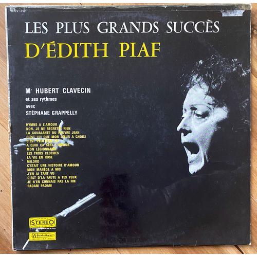 Disque Vinyle T Les Plus Grands Succ S D Edith Piaf Avec St Phane