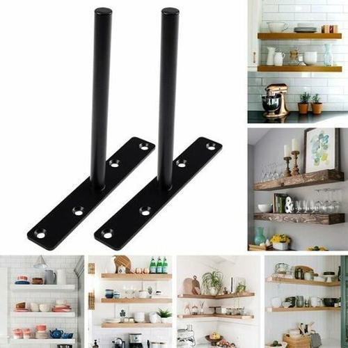 Querre Tag Re Invisible Support Etagere En Fer Fixation Etagere