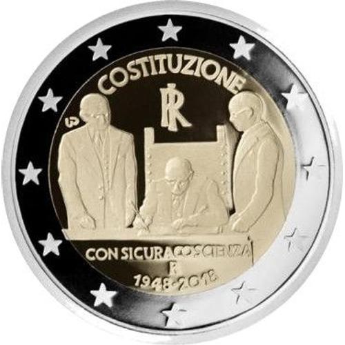 Euro Pi Ce Euros Comm Morative Italie Me