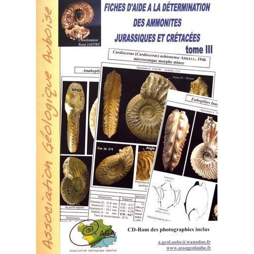 Fiches D aide À La Détermination Des Ammonites Jurassiques Et Crétacées