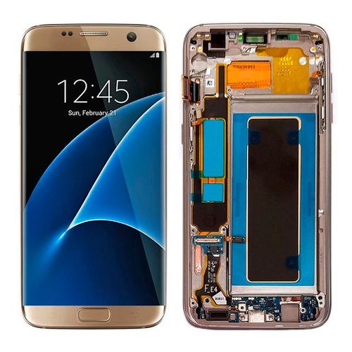 Full Lcd Display Tactile Ecran Frame For Samsung Galaxy S Edge Sm