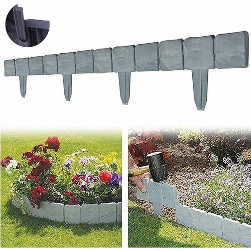 Gazon Aspect Pierre Culture De Jardin Flexible En Plastique Bordure