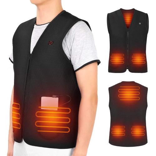 Gilet Chauffant Pour Homme Et Femmes Veste Chauffante Chargement USB