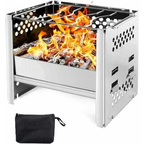 Goodzaz Barbecue Portable Barbecue Au Charbon De Bois Barbecue