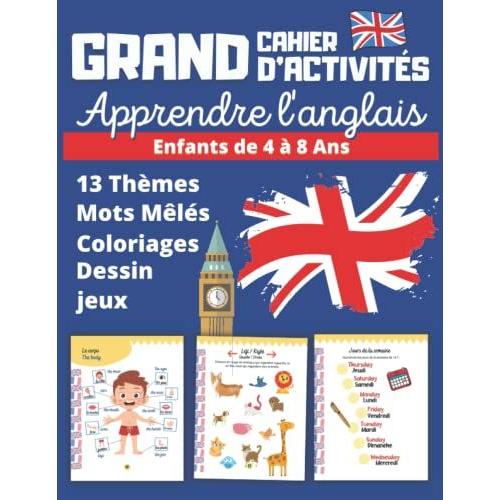 Grand Cahier D Activit S Apprendre L Anglais Enfants De Ans