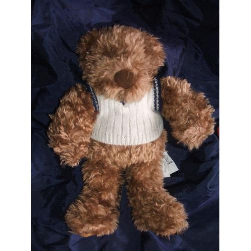 Ikea Brummig Peluche Nounours Ours Brun Marron Tee Shirt 32 Cm Teddy