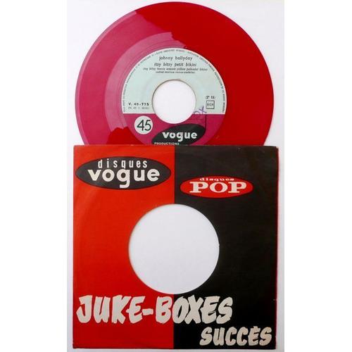 Itsy Bitsy Petit Bikini Depuis Qu Ma Môme juke box Vinyl Rouge