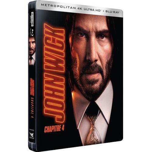 John Wick Chapitre 4 4K Ultra HD Blu ray Édition boîtier