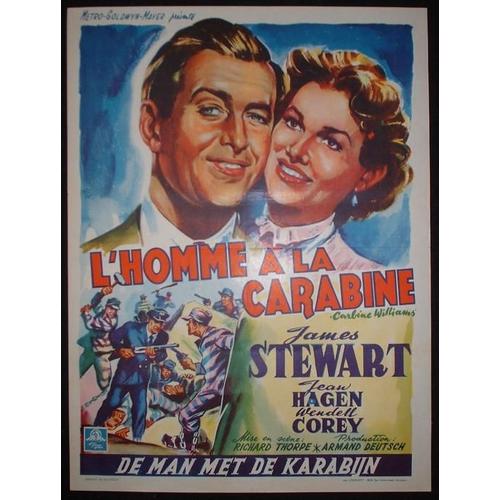 L Homme A La Carabine Carabine Williams Film Western 1951 Richard