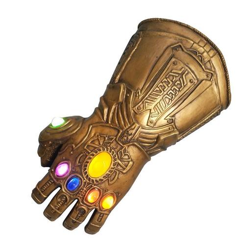 Led Thanos Infinity Gauntlet Cosplay Gants Led D Action Pvc Figure