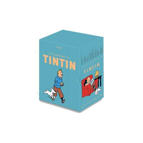 Les Aventures De Tintin Coffret 8 Volumes Edition Intégrale Rakuten