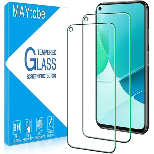 Lot De 2 Films De Protection Pour Huawei P40 Lite Verre De Protection