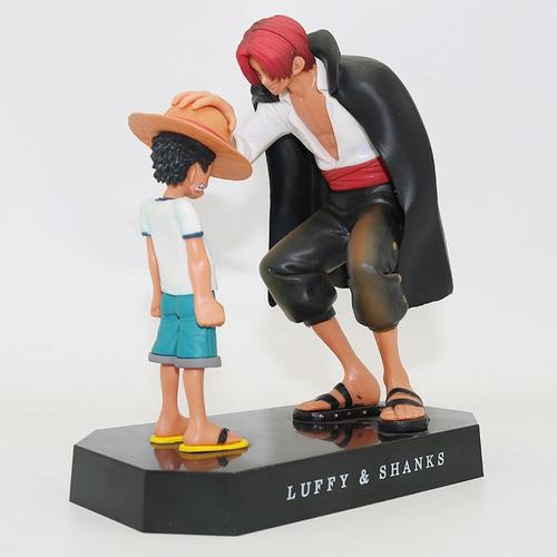 Luffy One Piece Four Emperors Calf Straw Hat PVC Action Figure Red