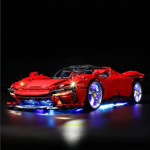 Nouveau non déballéGEAMENT Jeu De Lumières Compatible avec Lego Ferrari