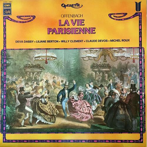 OFFENBACH LA VIE PARISIENNE Disque Vinyle LP 33 Tours EMI C 057