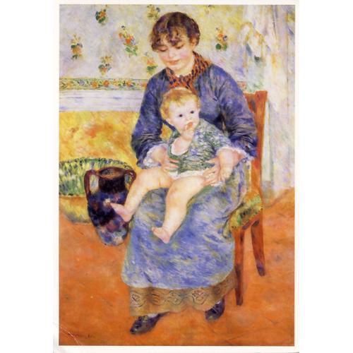 Pierre Auguste Renoir M Re Et Enfant Mus E D