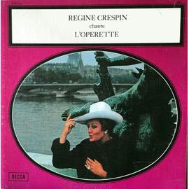 R Gine Crespin Chante L Operette Disque Vinyle Lp Tours