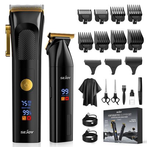 Sejoy Tondeuse Cheveux Professionnelle Pour Homme Kit De Coupe De