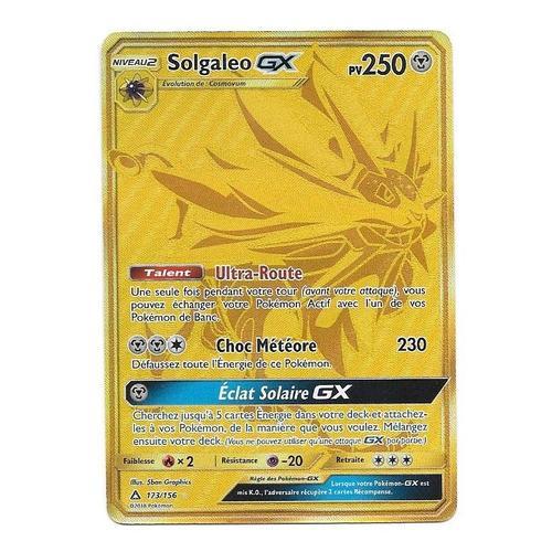 Solgaleo Gx Full Art Secret Gold Ultra Prism Rakuten