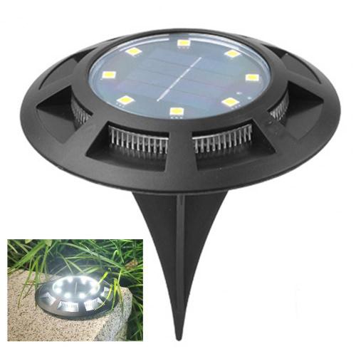 Spot lumineux LED solaire encastrable dans le sol imperméable 16