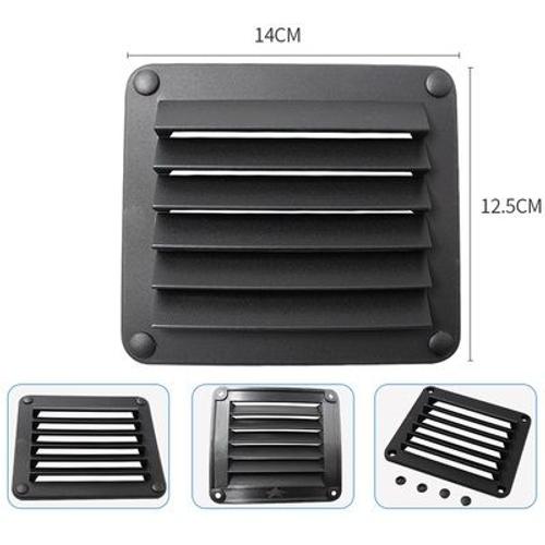 Turbine De Ventilation Rectangle Black Grille De Ventilation En