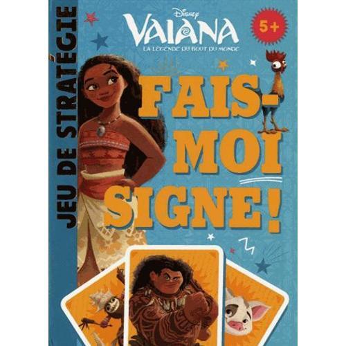 Vaiana Fais Moi Signe Jeu De Strat Gie Avec Cartes Rakuten