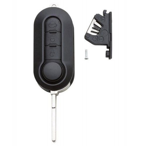 Voiture Clé Étui Accessoire Clef de Voiture pour Jeep Esquiver Chrysler Coque de clé de Voiture pour Clef de Voiture Smart Key avec Fermoir Porte-clés 
