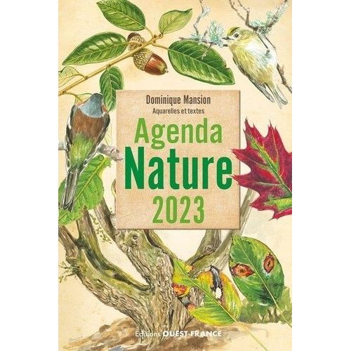 LIVRE : Agenda de la nature au jardin 2024, de Gérard Guillot