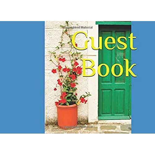 Desert Home Guest Book: Guest Book for Vacation Home Desert