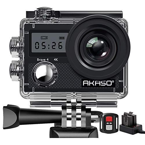 Caméra Sport AKASO V50X Etanche 4k 20 Millions pixels Avec 32Go