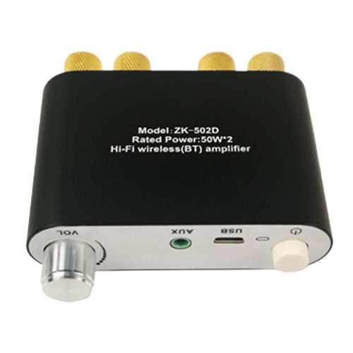 Generic Amplificateurs De Voiture 2 Canaux Bluetooth 5.0 Son Surround FM  USB Télécommande Mini HIFI Amplificateur Numérique Stéréo - Prix pas cher