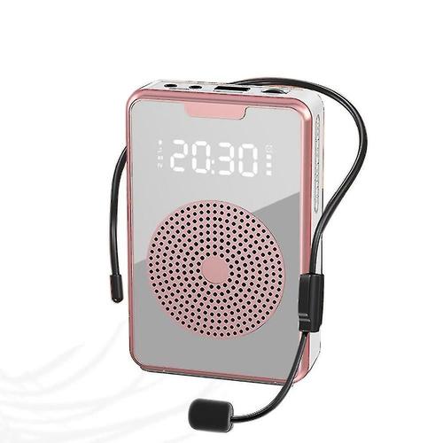 Amplificateur de voix,10W Mini Portable Rechargeable Ultraléger