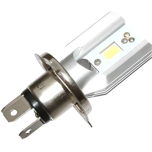 Ampoule à LED H4 12V Code/Phare blanche ou jaune