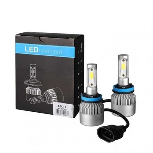 H8 H11 H16 Ampoule brouillard LED, H16 Led Lampe à brouillard Haute  puissance Csp-y11, Blanc froid 6500k (pack de 2)