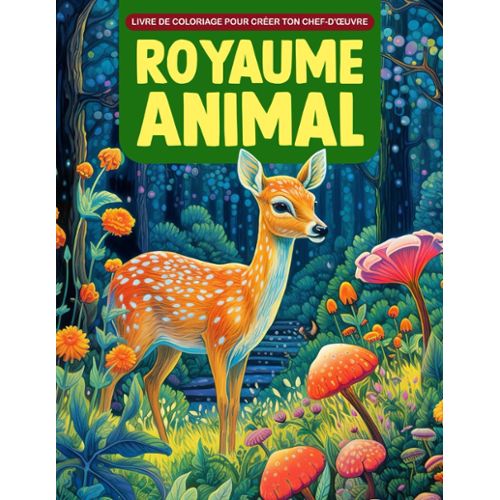 Livre de coloriage magique, animaux fantastiques, pour enfants