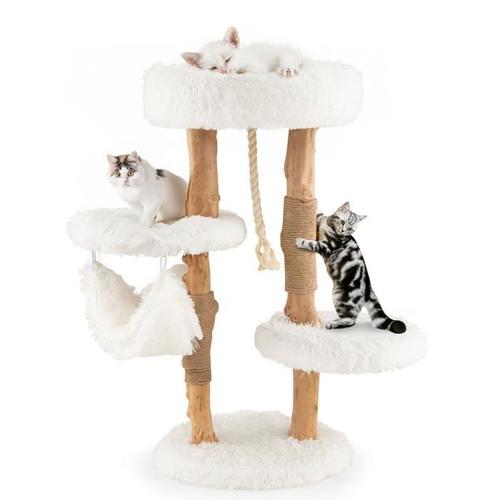 Achat Arbre A Chat En Bois A Prix Bas Neuf Ou Occasion Rakuten