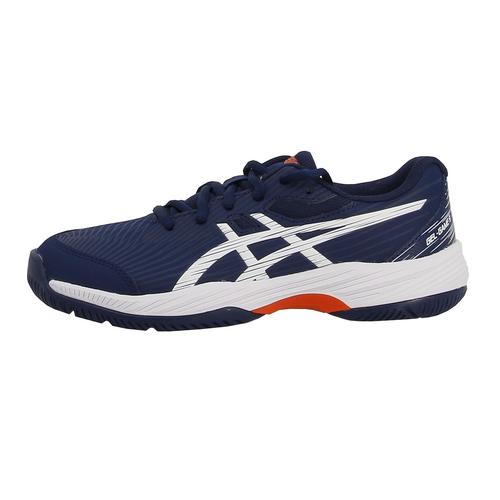 Chaussures Asics Gel Game 9 Homme Blanc/Bleu - Sports Raquettes