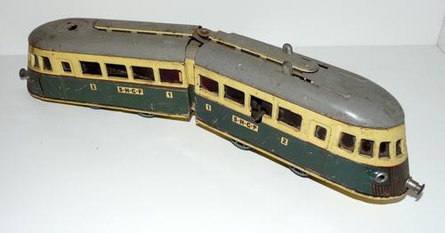 Autorail Électrique Jouestra - Jouet Ancien - Occasion