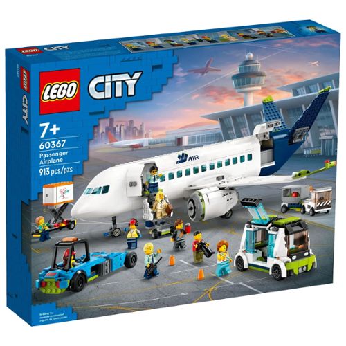 LEGO City 60367 pas cher, L'avion de ligne