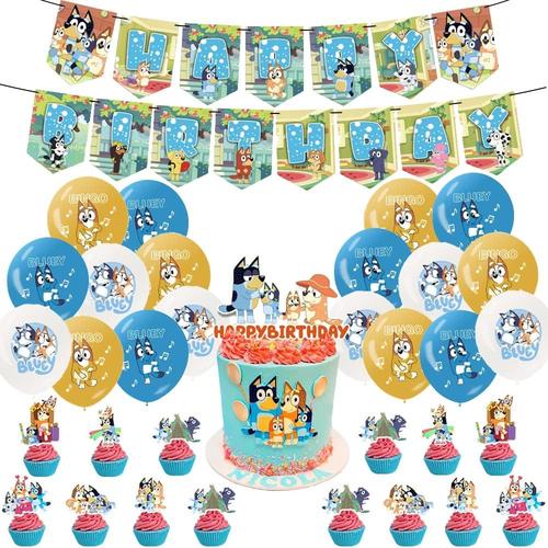 Acheter Kit de fête cochon 32 pièces, fournitures de fête d'anniversaire  pour enfants, bannière joyeux anniversaire, décoration de gâteau en ballon pour  fête prénatale, anniversaire de garçon