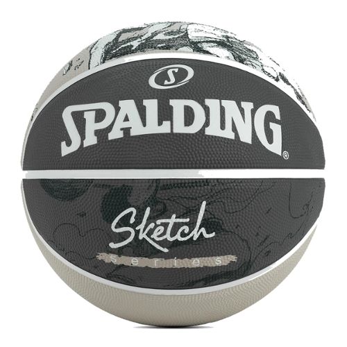 Mini-ballon De Basketball SPALDEEN MINI BLACK NOIR SPALDING