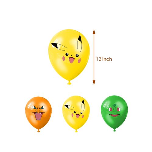 Ballon Pikachu - fête anniversaire enfant Pokémons
