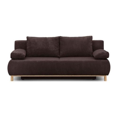 Banc/banquette/coffre de rangement kriens, 112x45x45cm, tissu, noir -  Conforama