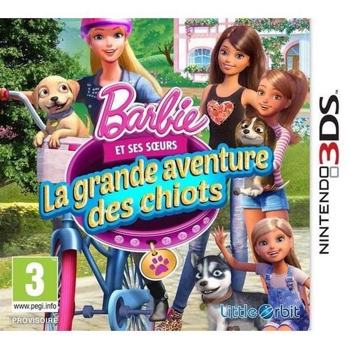 BARBIE LA GRANDE AVENTURE DES CHIOTS 3DS OCC