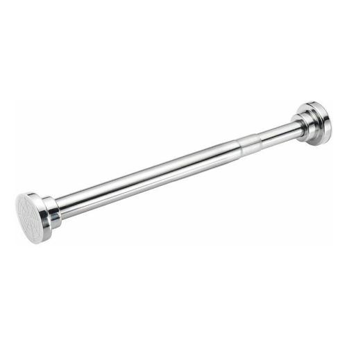 SPIRELLA Barre de douche décor - Inox - Extensible de 75/125 cm