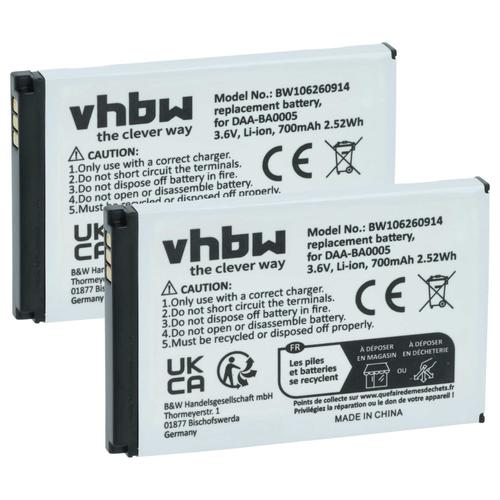 Vhbw 1x Batterie compatible avec Creative Zen Touch Labs Jukebox 40GB