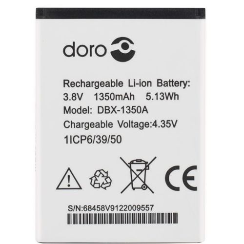 2x Batterie DBO-1000A pour Doro 1370 / 1372 / 2404 / 6040 / 6060