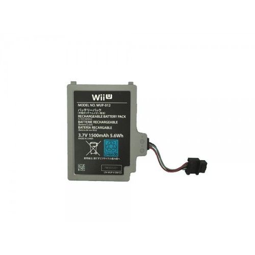 Uwayor WUP-001 Batterie de rechange pour Wii U Gamepad, 6600 mAh 3,7 V  haute capacité Batterie de rechange avec tournevis : : Jeux vidéo